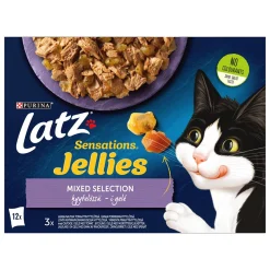 Latz Cat Sensations Mixed Selection in jelly 12x100g