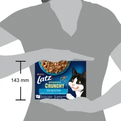 Latz Sensations Crunchy Fish 10 x 85 g