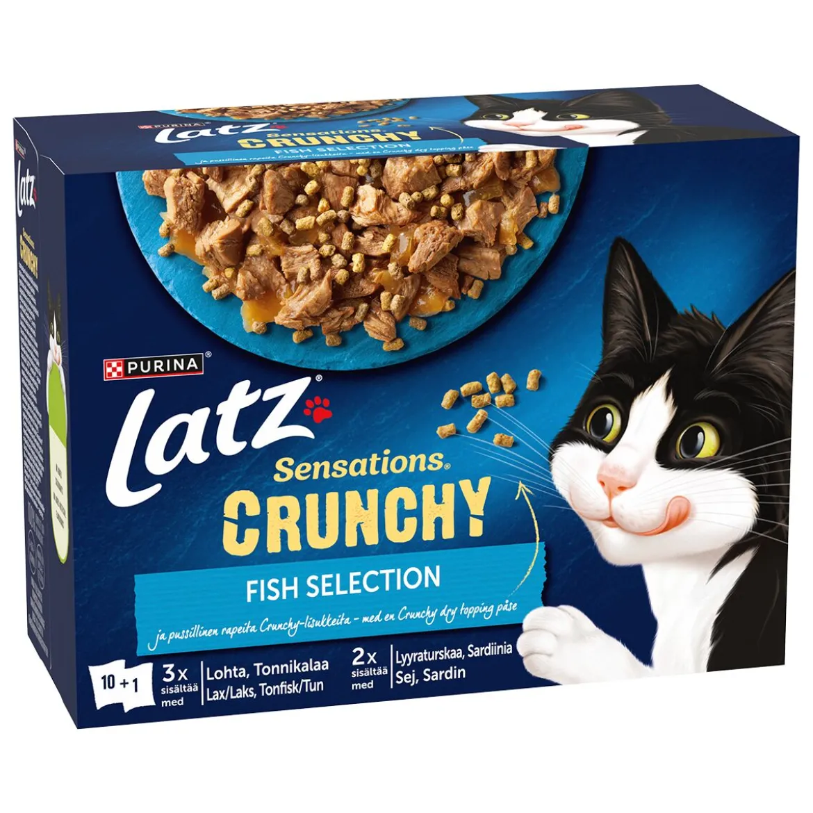 Latz Sensations Crunchy Fish 10 x 85 g