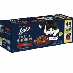 Latz Tasty Shreds Farm Lajitelma 44x80g
