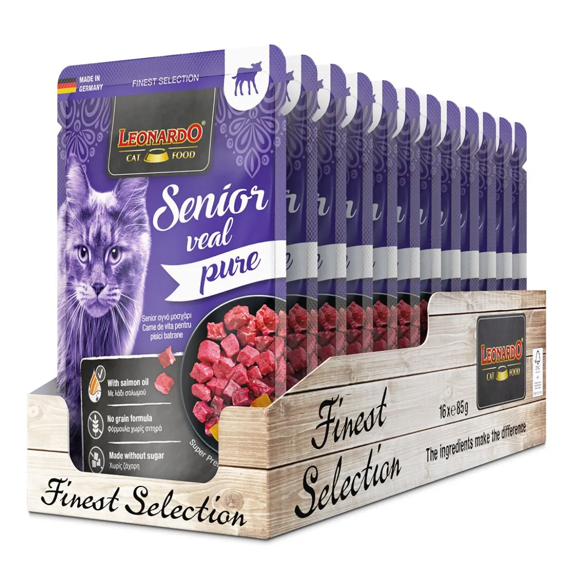 Leonardo Senior Veal 85 g