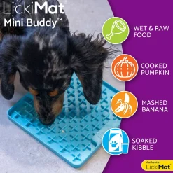 LickiMat Mini Buddy nuolumatto, turkoosi