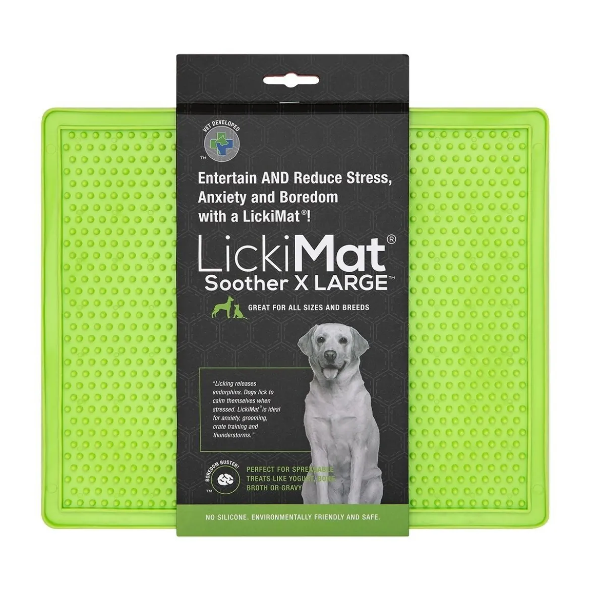 LickiMat Soother XL vihreä