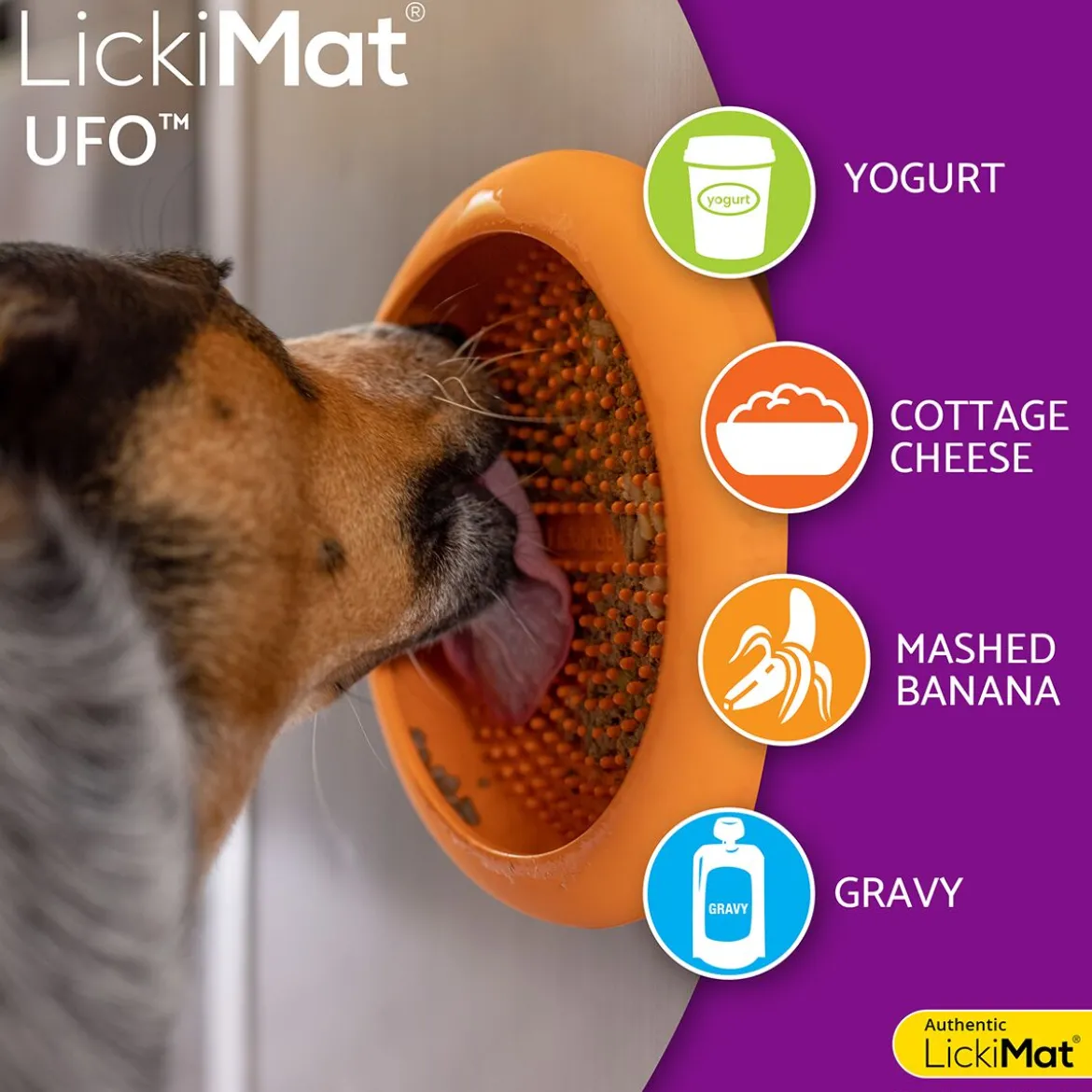 LickiMat UFO nuolumatto imukupeilla