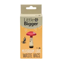 Little&Bigger Mushroom Love -koiran kakkapussit 60 kpl