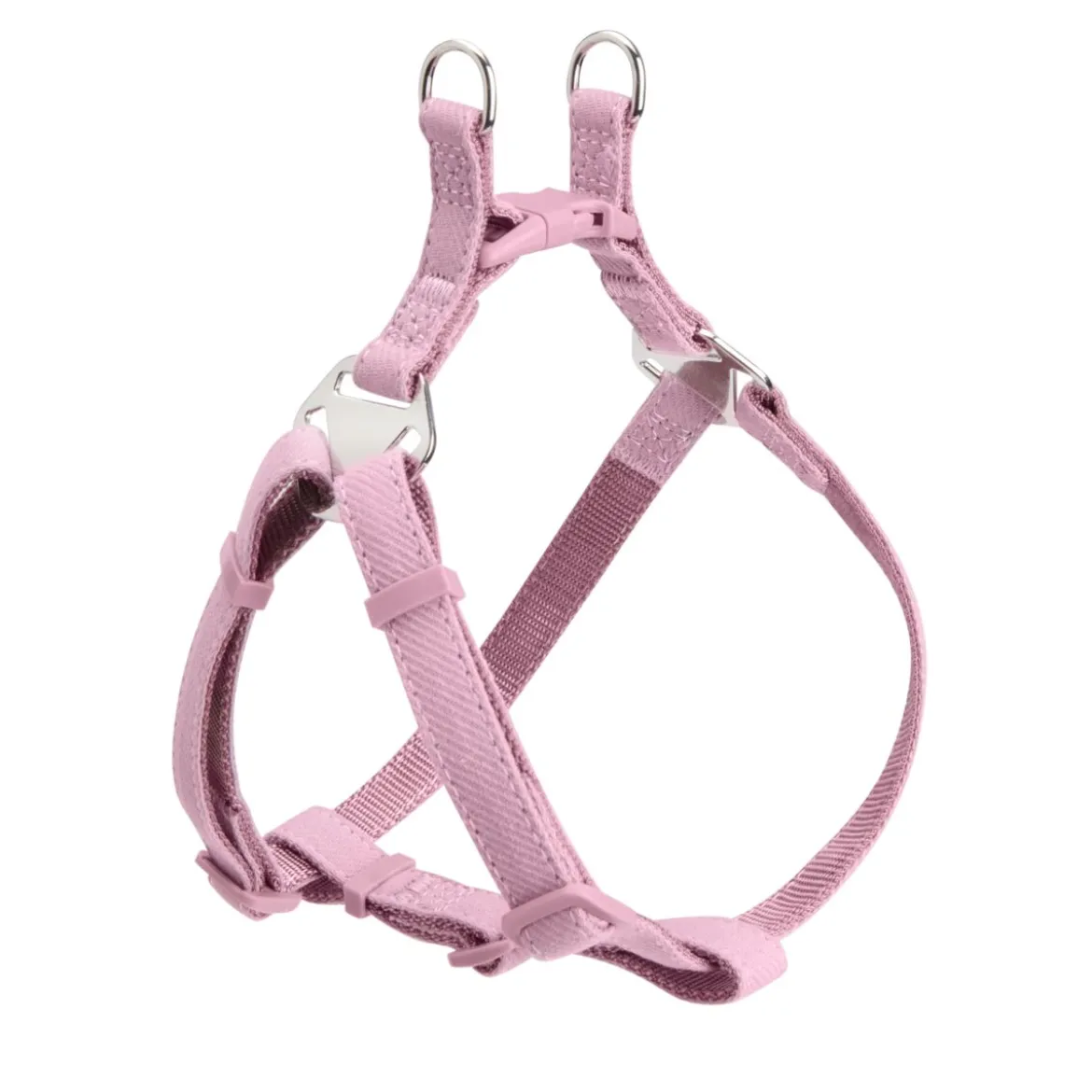 Little & Bigger PuppyBasics Taffi Step-in-valjaat, blush violet