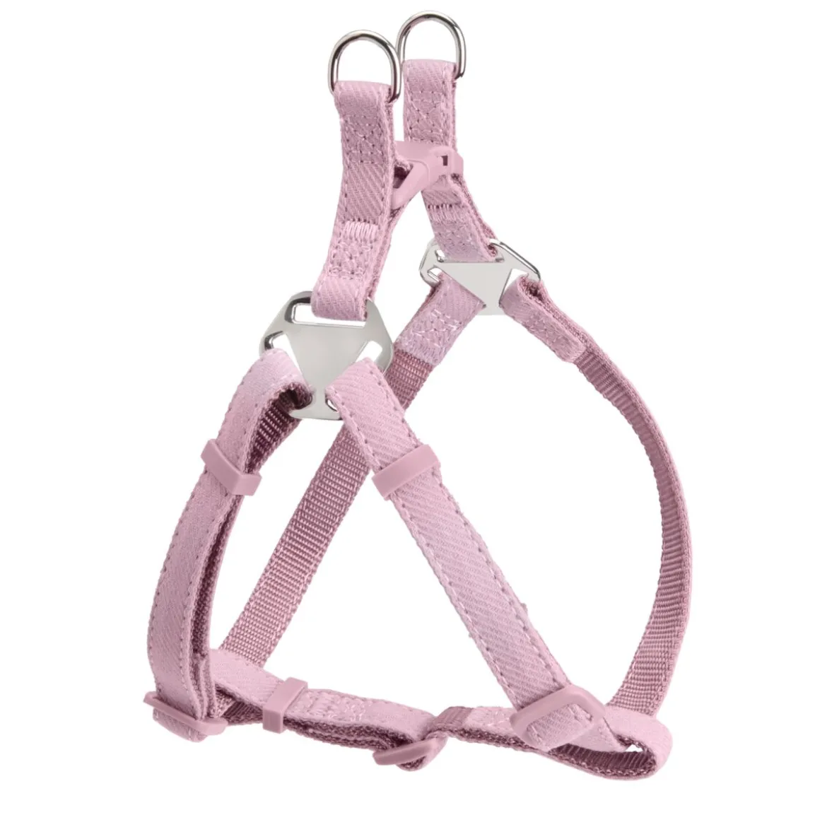 Little & Bigger PuppyBasics Taffi Step-in-valjaat, blush violet