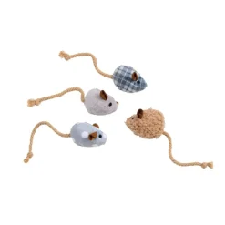 Little&Bigger Seasons Classics minihiiret 4-pack harmaa