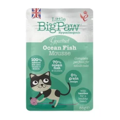 Little BigPaw Gourmet Atlantic Ocean Fish Mousse 85g