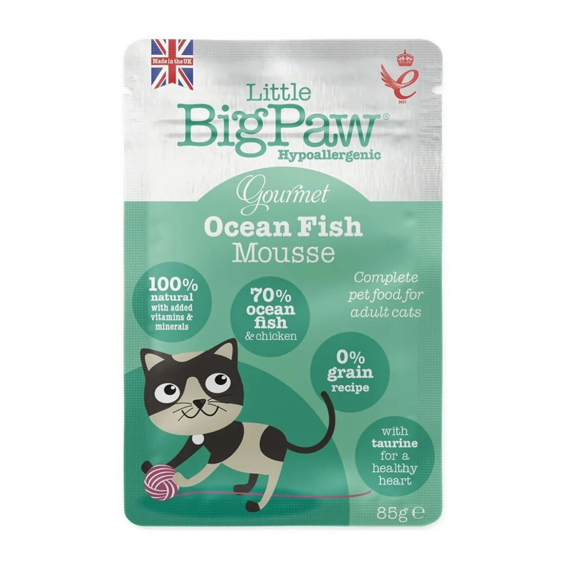 Little BigPaw Gourmet Atlantic Ocean Fish Mousse 85g