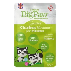 Little BigPaw Gourmet Chicken Mousse Kittens 85g
