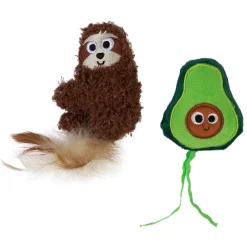 MadCat Play N’ Squeak laiskiainen&avocado 2-pack