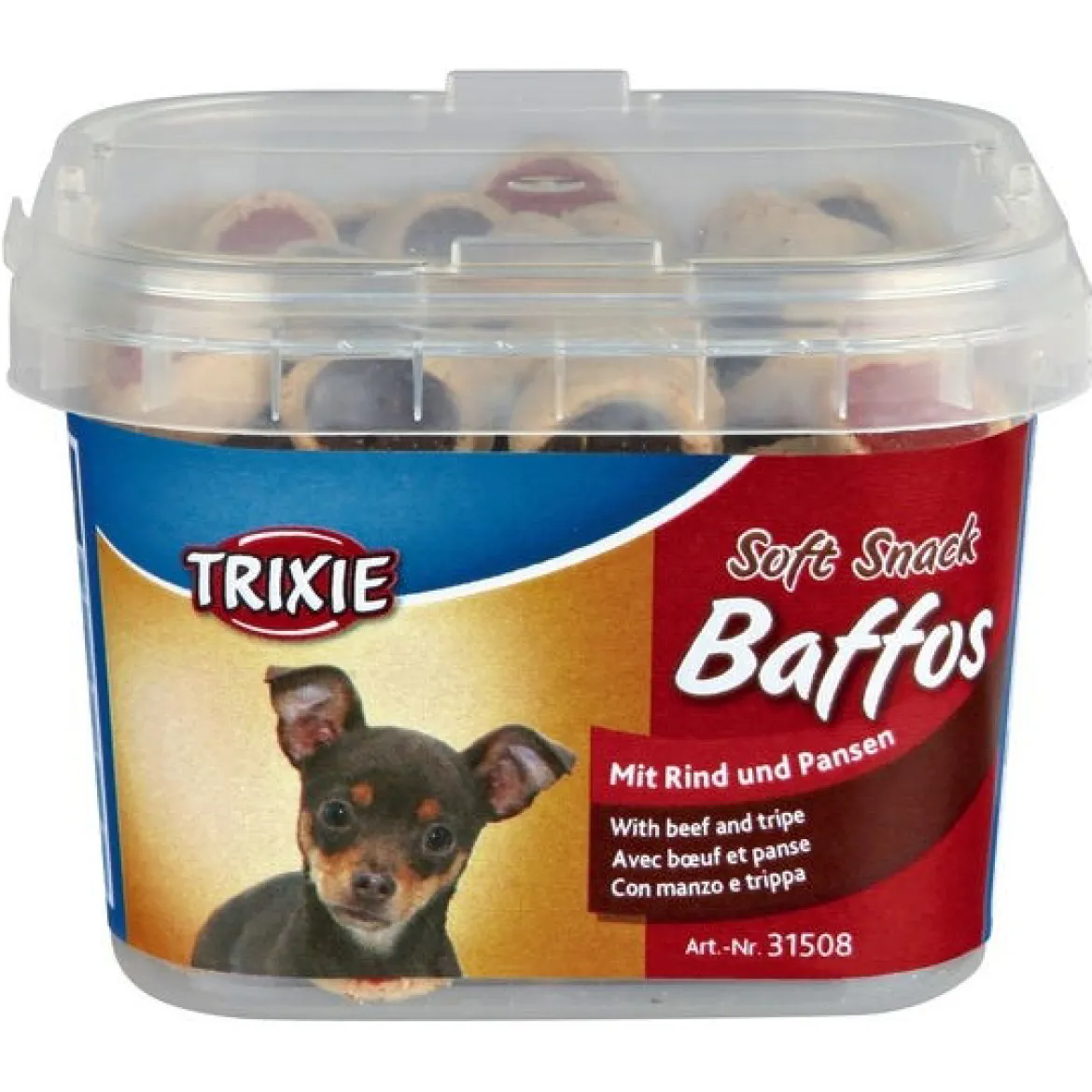 Makupala Trixie Soft Snack Baffos, 140 g