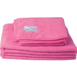 Mikrokuitupyyhe Ideal Dog 2 kpl, pinkki