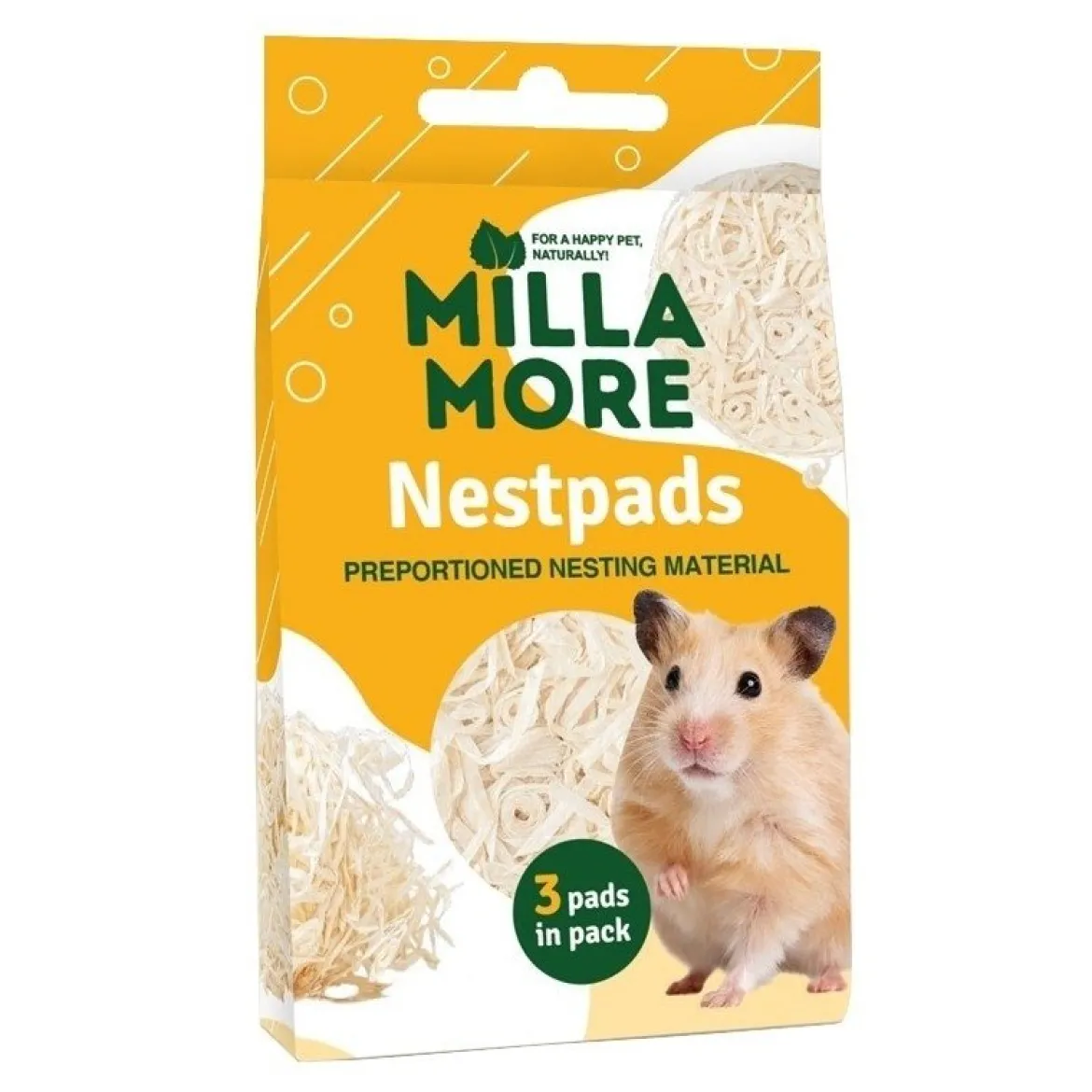 Millamore pesämateriaalityynyt 3kpl