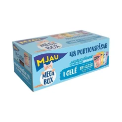 Mjau Megapack lihaa ja kalaa hyytelössä 48 x 85 g