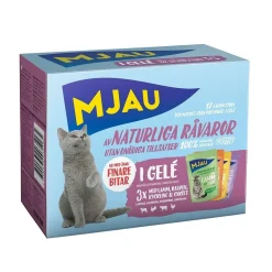 Mjau Multipack lihaa hyytelössä 12 x 85 g