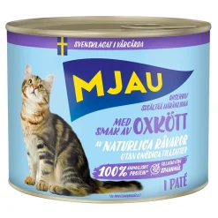 Mjau patee naudalla 635 g