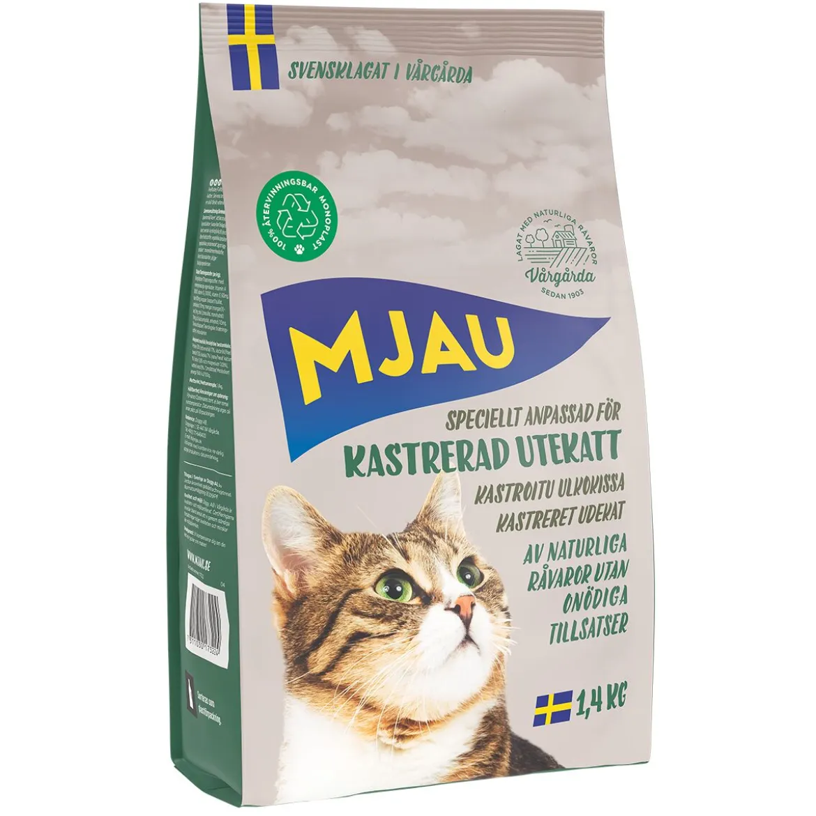 Mjau steriloitu ulkokissa