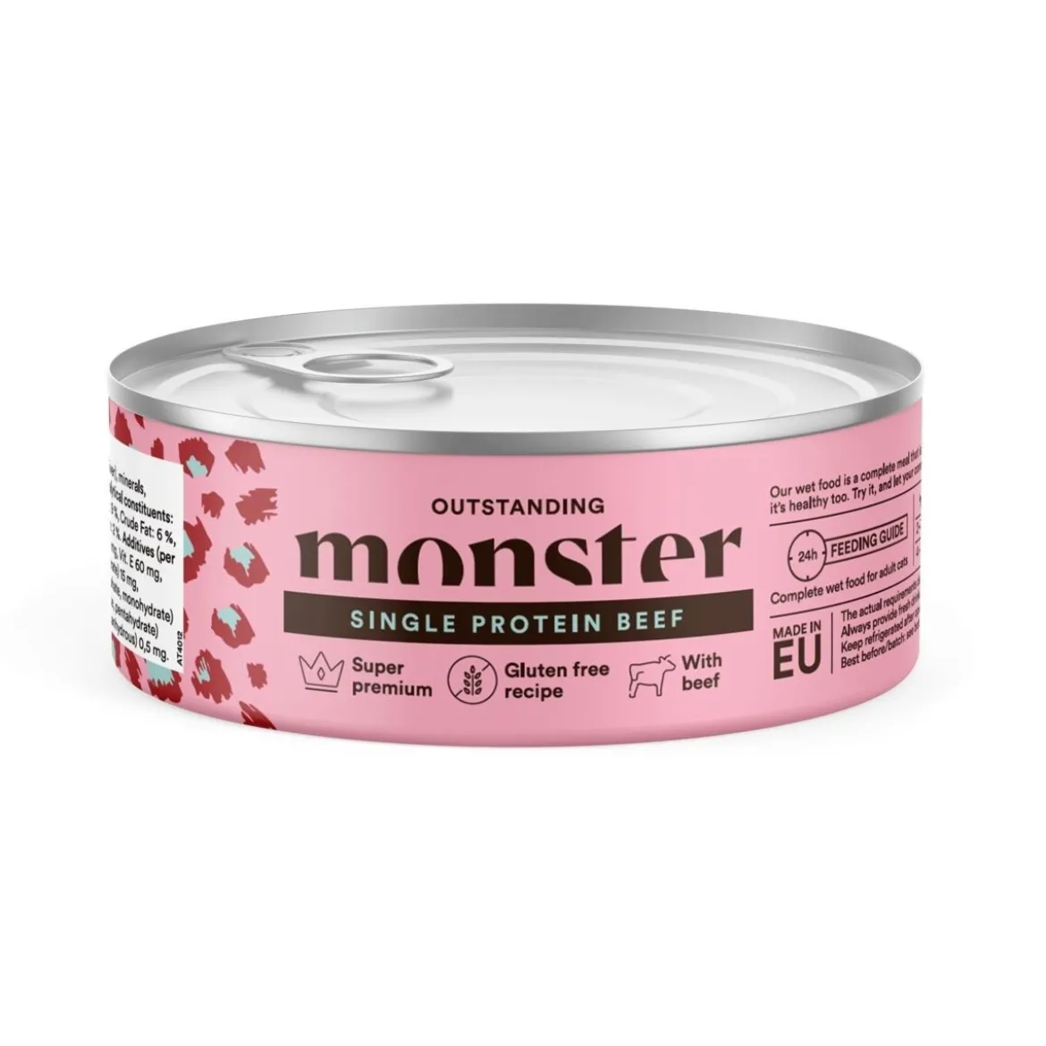 Monster Cat Adult Single Protein Nauta 100g