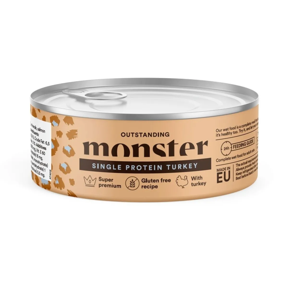 Monster Cat Adult Single Protein Kalkkuna 100g