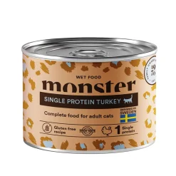 Monster Cat Adult Single Protein Turkey 200 g