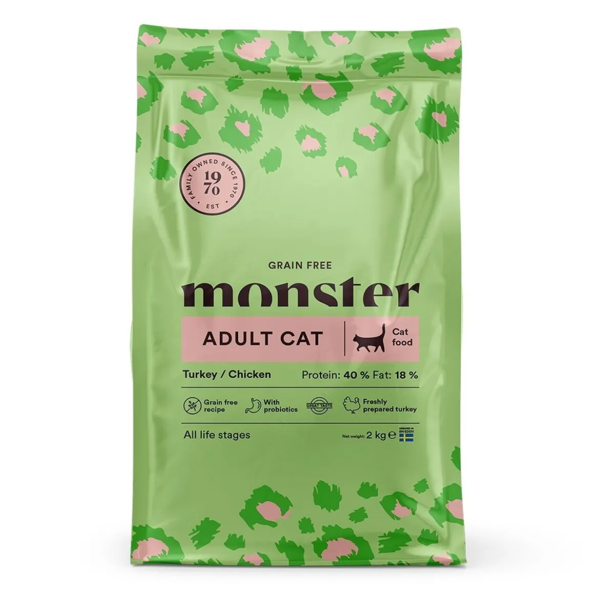Monster Cat Grain Free Kalkkuna & Kana