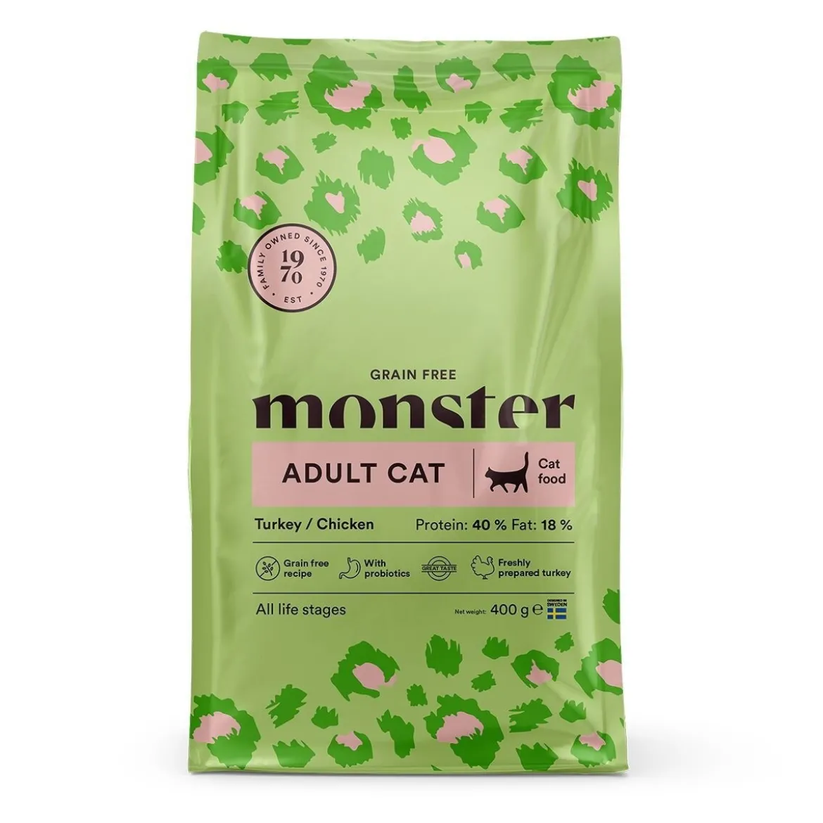 Monster Cat Grain Free Kalkkuna & Kana
