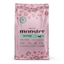 Monster Cat Grain Free Kitten Kalkkuna & Kana