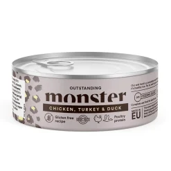 Monster Cat Kana&Kalkkuna&Ankka 100 g