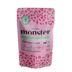 Monster Cat Kitten kana & kalkkuna 85 g