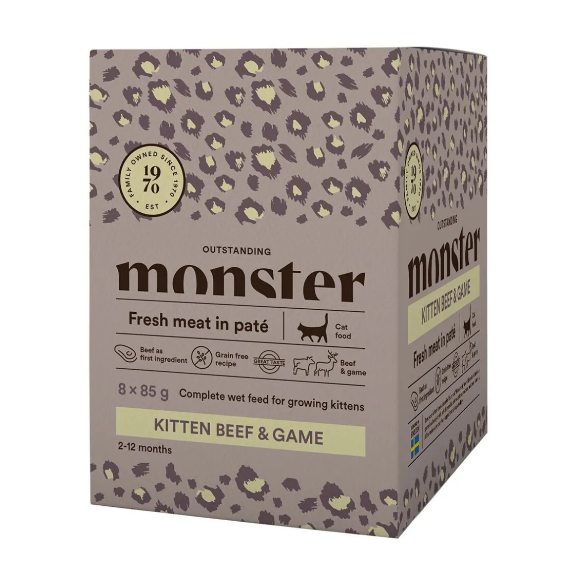 Monster Cat Kitten nauta-riista 85 g