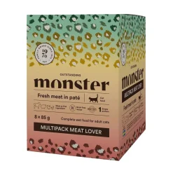 Monster Cat Meat Lover 8x85g