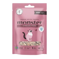 Monster Cat Treats Freeze dried, possu