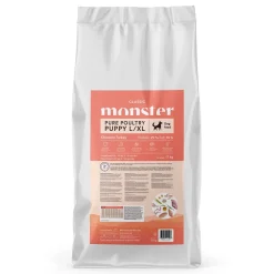 Monster Classic Dog L/XL Puppy Poultry