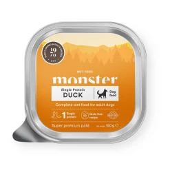Monster Dog Adult Duck Patee 150 g