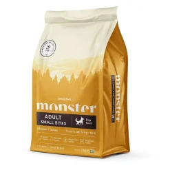 Monster Dog Adult Small kana & kalkkuna