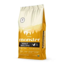 Monster Dog Adult Small kana & kalkkuna