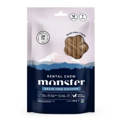 Monster Dog Dental Chew Grain Free Chicken Medium