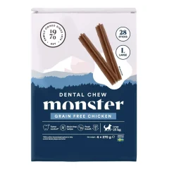 Monster Dog Dental Chew Grain Free Chicken Large