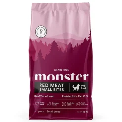 Monster Dog GF Adult Red Meat Small Bites