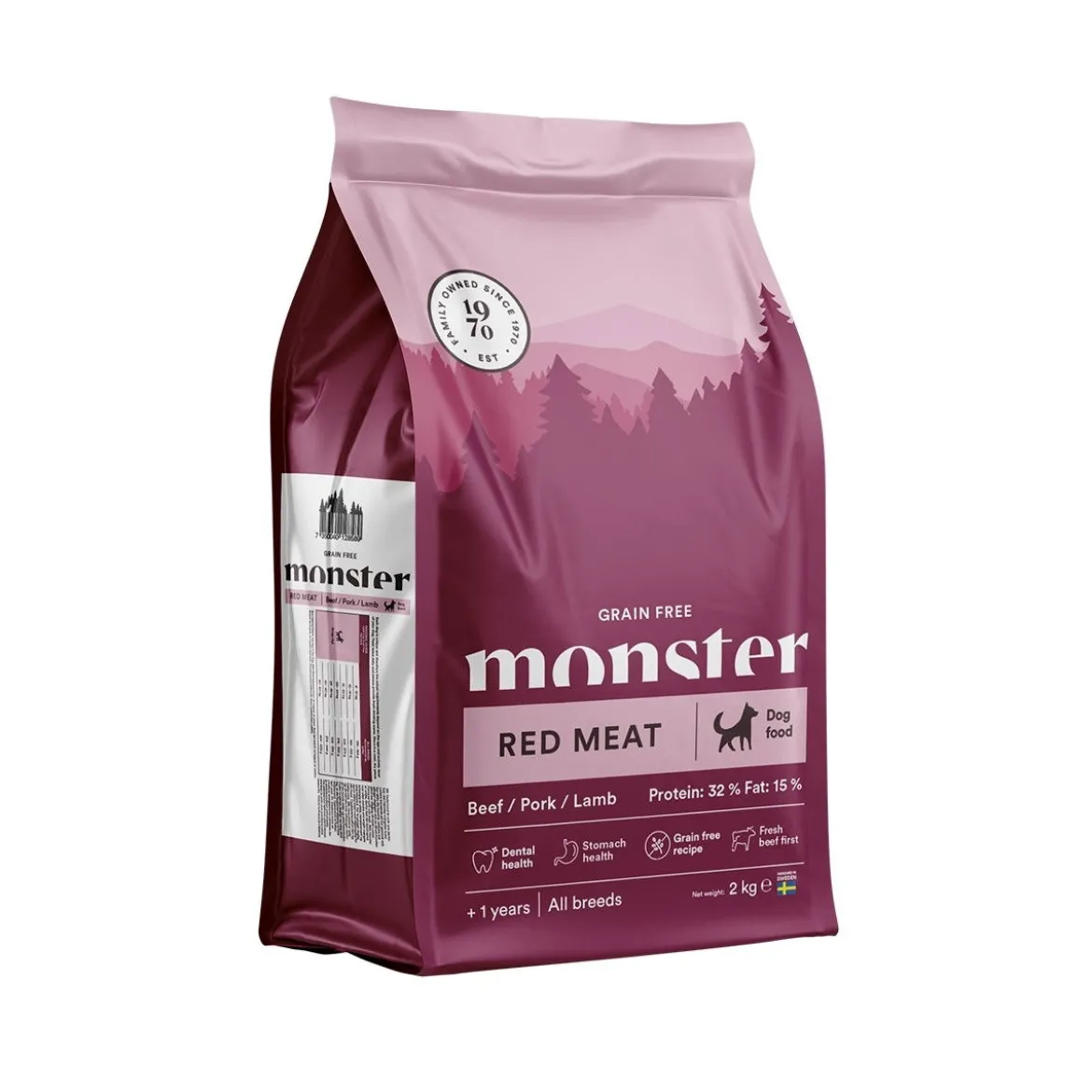 Monster Dog Grain Free Adult Red Meat