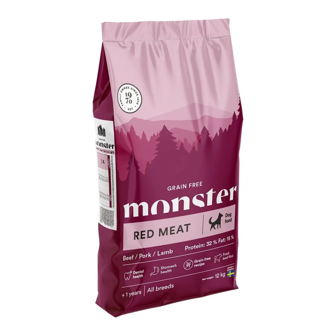 Monster Dog Grain Free Adult Red Meat