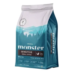 Monster Dog Original Sensitive White Fish Small bites