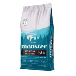 Monster Dog Original Sensitive White Fish Small bites