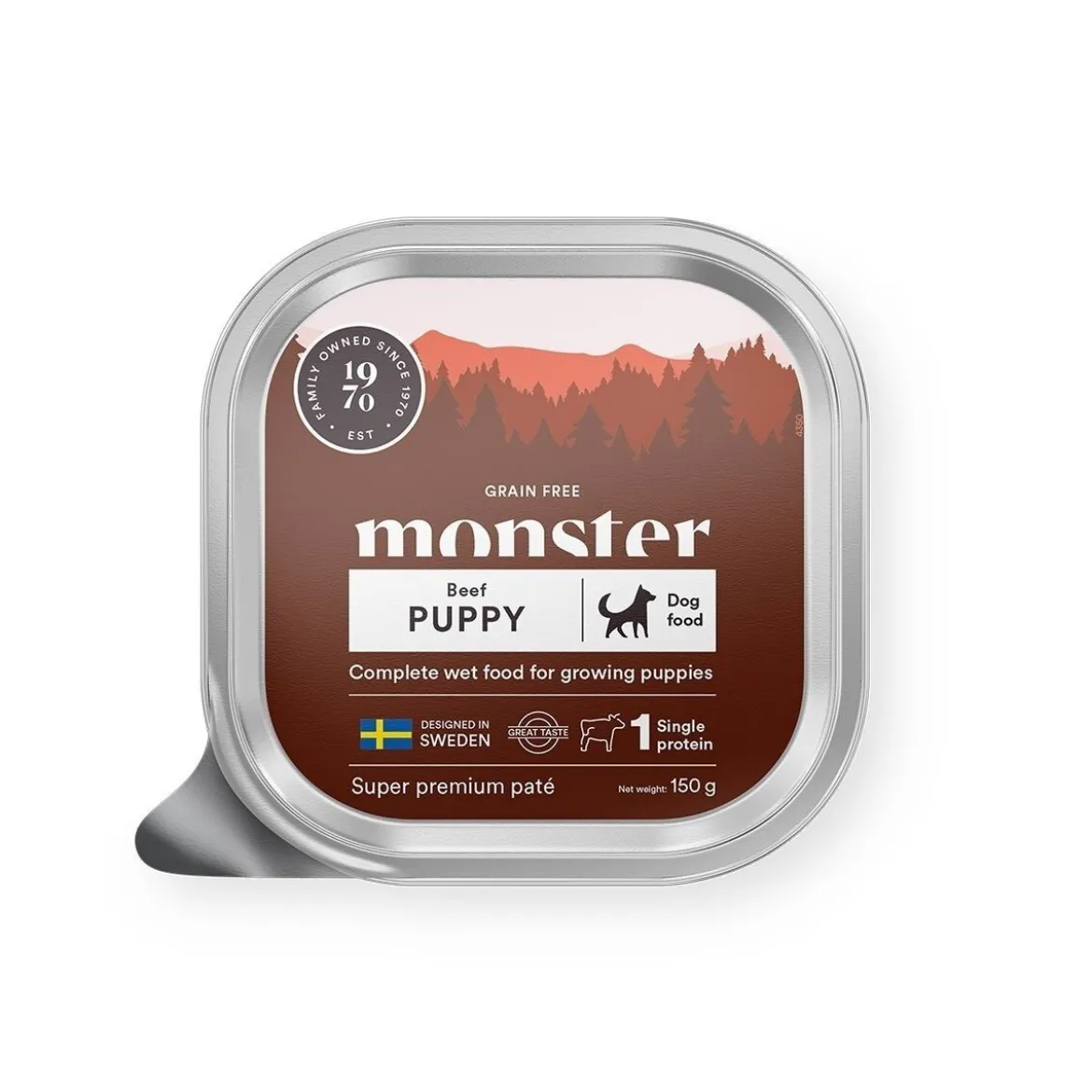 Monster Dog Puppy Patee 150 g