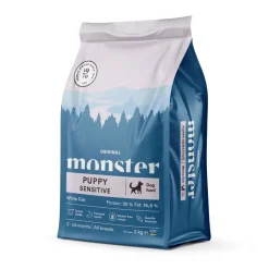Monster Dog Puppy Sensitive White Fish