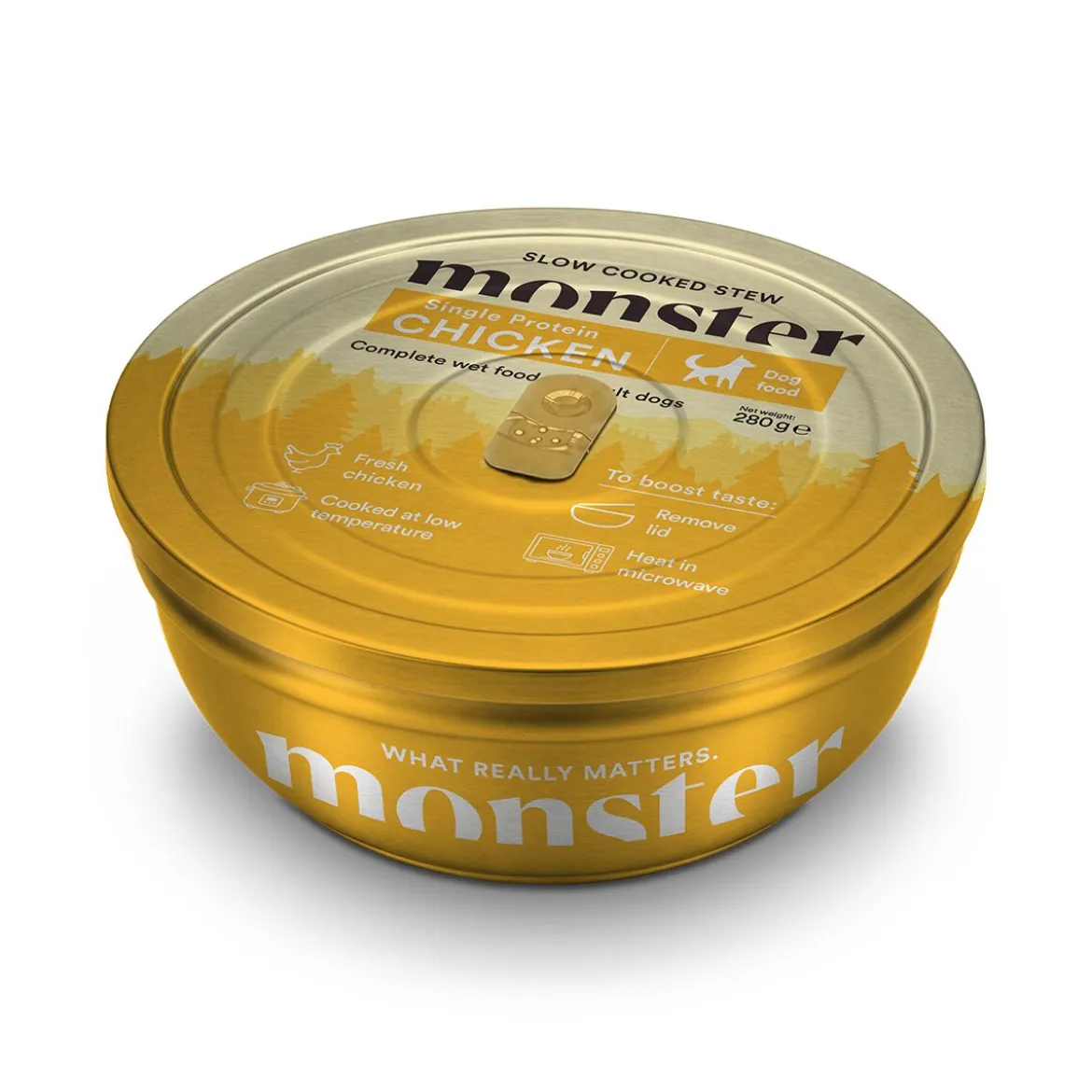 Monster Dog Slow Cooked Chicken Stew Bowl 280 g