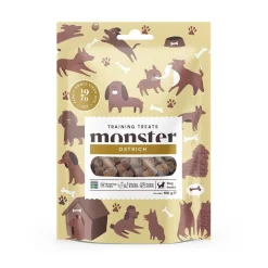 Monster Dog Training Treats kana & strutsi 100g
