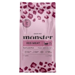Monster Grain Free Cat Red Meat